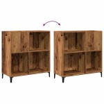 vidaXL Dulap pentru discuri lemn vechi 84,5x38x89 cm lemn prelucrat vidaXL Dulap pentru discuri lemn vechi 84,5x38x89 cm lemn prelucrat