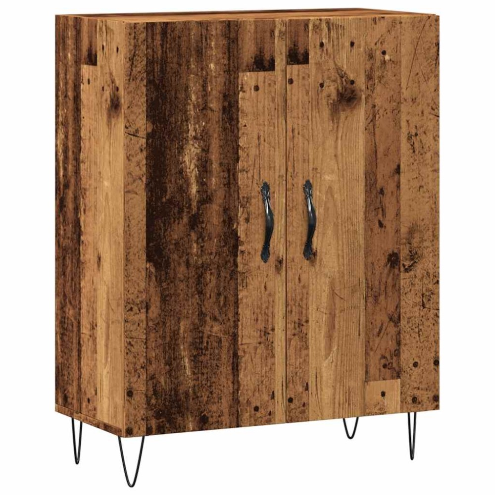 vidaXL Dulap, lemn vechi, 69,5x34x90 cm, lemn prelucrat