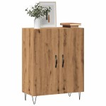 vidaXL Dulap, stejar artizanal, 69,5x34x90 cm, lemn prelucrat