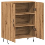 vidaXL Dulap, stejar artizanal, 69,5x34x90 cm, lemn prelucrat
