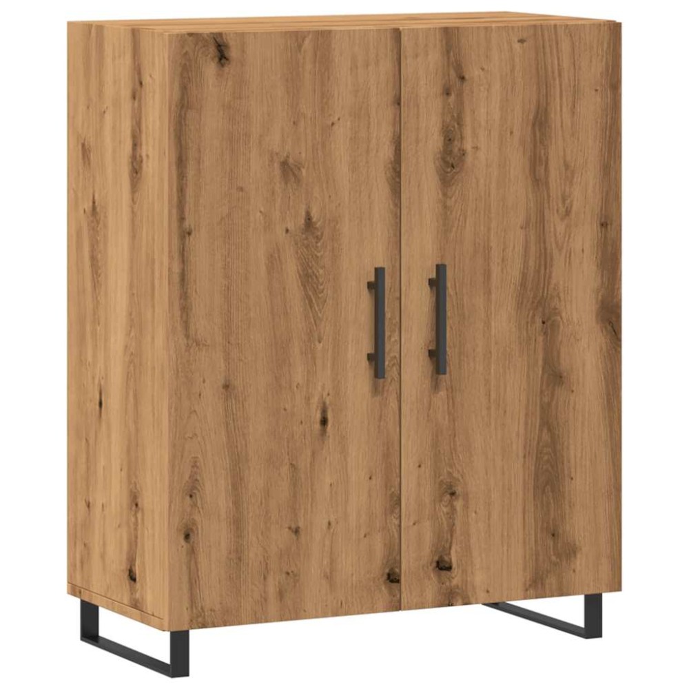 vidaXL Dulap, stejar artizanal, 69,5x34x90 cm, lemn prelucrat