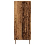 vidaXL Dulap, lemn vechi, 34,5x34x90 cm, lemn prelucrat