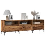 vidaXL Comodă TV, lemn vechi, 150x30x44,5 cm, lemn prelucrat vidaXL Comodă TV, lemn vechi, 150x30x44,5 cm, lemn prelucrat