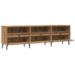 vidaXL Comodă TV, stejar artizanal, 150x30x44,5 cm, lemn prelucrat vidaXL Comodă TV, stejar artizanal, 150x30x44,5 cm, lemn prelucrat