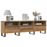 vidaXL Comodă TV, stejar artizanal, 150x30x44,5 cm, lemn prelucrat vidaXL Comodă TV, stejar artizanal, 150x30x44,5 cm, lemn prelucrat