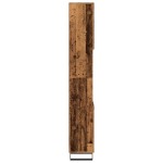 vidaXL Dulap de baie, lemn vechi, 30x30x190 cm, lemn prelucrat vidaXL Dulap de baie, lemn vechi, 30x30x190 cm, lemn prelucrat