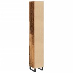 vidaXL Dulap de baie, lemn vechi, 30x30x190 cm, lemn prelucrat vidaXL Dulap de baie, lemn vechi, 30x30x190 cm, lemn prelucrat