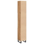 vidaXL Dulap de baie, stejar artizanal, 30x30x190 cm, lemn prelucrat vidaXL Dulap de baie, stejar artizanal, 30x30x190 cm, lemn prelucrat