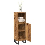 vidaXL Dulap de baie, lemn vechi, 30x30x100 cm, lemn prelucrat vidaXL Dulap de baie, lemn vechi, 30x30x100 cm, lemn prelucrat