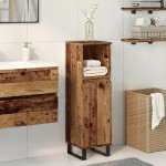 vidaXL Dulap de baie, lemn vechi, 30x30x100 cm, lemn prelucrat vidaXL Dulap de baie, lemn vechi, 30x30x100 cm, lemn prelucrat