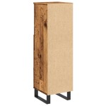 vidaXL Dulap de baie, lemn vechi, 30x30x100 cm, lemn prelucrat vidaXL Dulap de baie, lemn vechi, 30x30x100 cm, lemn prelucrat