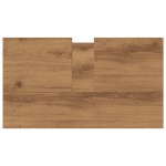 vidaXL Dulap de baie, stejar artizanal, 58x33x60 cm, lemn prelucrat