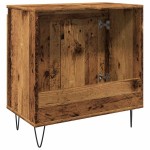 vidaXL Dulap de baie, lemn vechi, 58x33x60 cm, lemn prelucrat