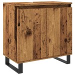 vidaXL Dulap de baie, lemn vechi, 58x33x60 cm, lemn prelucrat