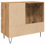 vidaXL Dulap chiuvetă baie, stejar artizanal 65x33x60cm lemn prelucrat vidaXL Dulap chiuvetă baie, stejar artizanal 65x33x60cm lemn prelucrat