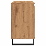 vidaXL Dulap chiuvetă baie, stejar artizanal 65x33x60cm lemn prelucrat