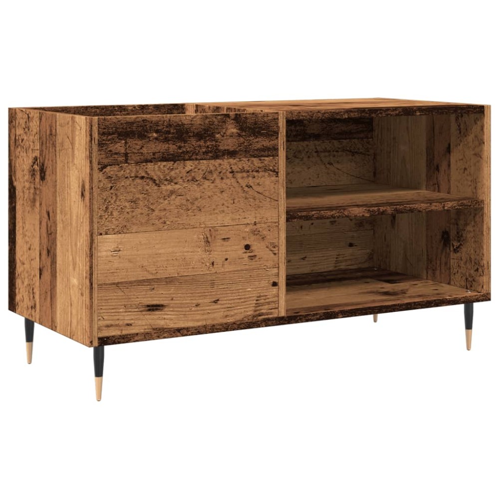 vidaXL Dulap pentru discuri, lemn vechi, 84,5x38x48 cm, lemn prelucrat