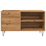 vidaXL Dulap discuri stejar artizanal, 84,5x38x48 cm, lemn prelucrat vidaXL Dulap discuri stejar artizanal, 84,5x38x48 cm, lemn prelucrat