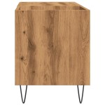 vidaXL Dulap discuri stejar artizanal, 84,5x38x48 cm, lemn prelucrat vidaXL Dulap discuri stejar artizanal, 84,5x38x48 cm, lemn prelucrat