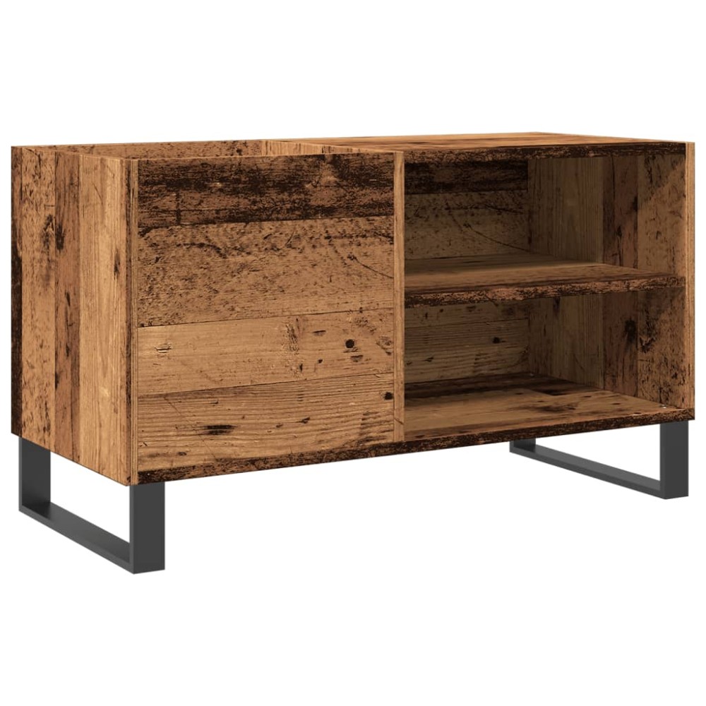 vidaXL Dulap pentru discuri, lemn vechi, 84,5x38x48 cm, lemn prelucrat