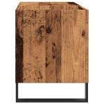 vidaXL Dulap pentru discuri, lemn vechi, 84,5x38x48 cm, lemn prelucrat