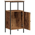 vidaXL Noptiere, 2 buc, lemn învechit, 41x31x80 cm, lemn prelucrat