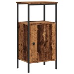 vidaXL Noptiere, 2 buc, lemn învechit, 41x31x80 cm, lemn prelucrat