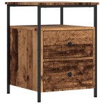 vidaXL Noptiere, 2 buc, lemn vechi, 44x45x60 cm, lemn prelucrat
