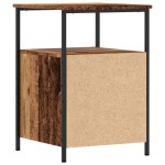 vidaXL Noptiere, 2 buc, lemn vechi, 34x35,5x50 cm, lemn prelucrat