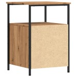 vidaXL Noptiere 2 buc. stejar artizanal, 34x35,5x50 cm, lemn prelucrat