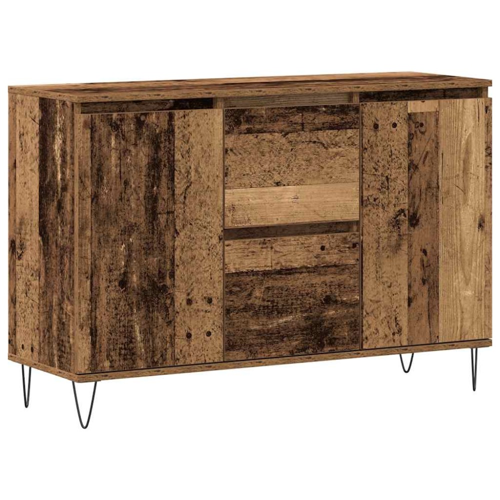 vidaXL Servantă, lemn vechi, 101,5x35x70 cm, lemn prelucrat