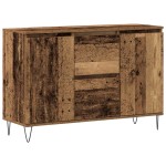 vidaXL Servantă, lemn vechi, 101,5x35x70 cm, lemn prelucrat