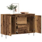 vidaXL Servantă, lemn vechi, 101,5x35x70 cm, lemn prelucrat