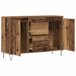 vidaXL Servantă, lemn vechi, 101,5x35x70 cm, lemn prelucrat