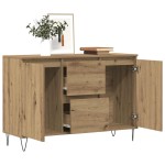 vidaXL Servantă, stejar artizanal, 101,5x35x70 cm, lemn prelucrat