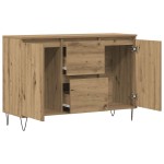 vidaXL Servantă, stejar artizanal, 101,5x35x70 cm, lemn prelucrat
