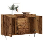 vidaXL Servantă, lemn vechi, 101,5x35x70 cm, lemn prelucrat