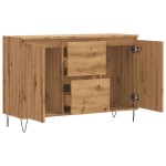 vidaXL Servantă, stejar artizanal, 101,5x35x70 cm, lemn prelucrat