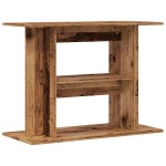 vidaXL Suport de acvariu, lemn vechi, 80x35x60 cm, lemn prelucrat vidaXL Suport de acvariu, lemn vechi, 80x35x60 cm, lemn prelucrat