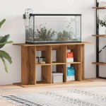 vidaXL Suport acvariu, stejar artizanal, 120x40x60 cm, lemn prelucrat vidaXL Suport acvariu, stejar artizanal, 120x40x60 cm, lemn prelucrat