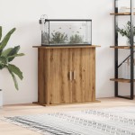 vidaXL Suport acvariu, stejar artizanal, 81x36x73 cm, lemn prelucrat vidaXL Suport acvariu, stejar artizanal, 81x36x73 cm, lemn prelucrat