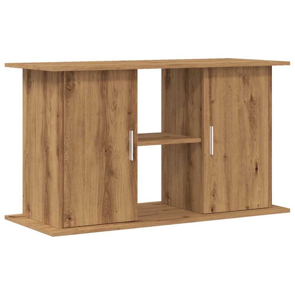 vidaXL Suport acvariu, stejar artizanal, 101x41x58 cm, lemn prelucrat