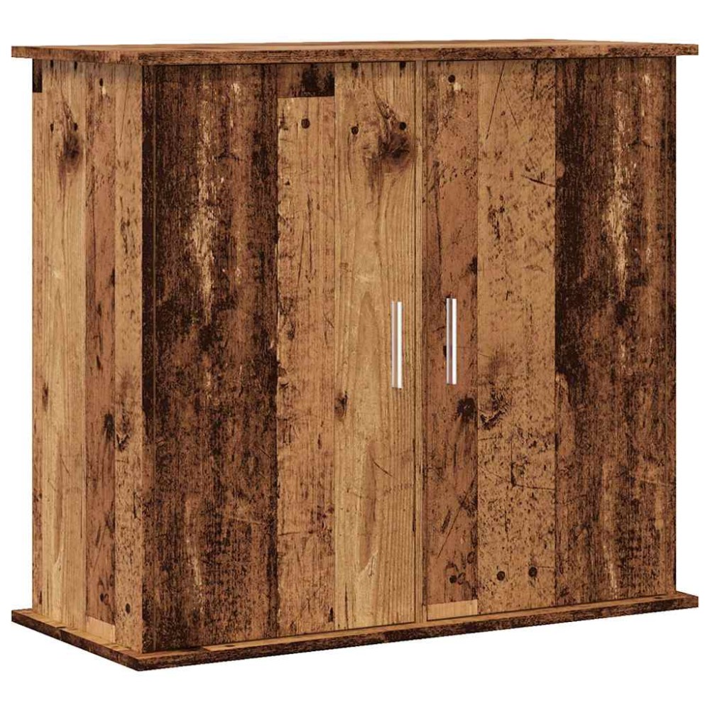 vidaXL Suport pentru acvariu, lemn vechi, 81x36x73 cm, lemn prelucrat