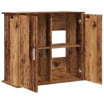 vidaXL Suport pentru acvariu, lemn vechi, 81x36x73 cm, lemn prelucrat vidaXL Suport pentru acvariu, lemn vechi, 81x36x73 cm, lemn prelucrat