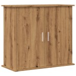 vidaXL Suport acvariu, stejar artizanal, 81x36x73 cm, lemn prelucrat vidaXL Suport acvariu, stejar artizanal, 81x36x73 cm, lemn prelucrat