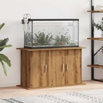 vidaXL Suport acvariu, stejar artizanal, 101x41x58 cm, lemn prelucrat vidaXL Suport acvariu, stejar artizanal, 101x41x58 cm, lemn prelucrat