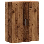 vidaXL Dulap montat pe perete lemn vechi 69,5x34x90 cm