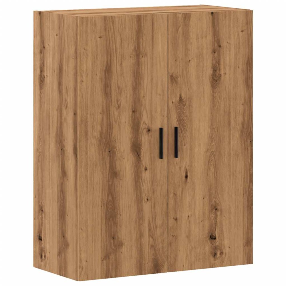 vidaXL Dulap montat pe perete, stejar artizanal, 69,5x34x90 cm