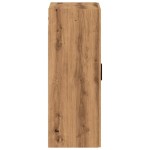 vidaXL Dulap montat pe perete, stejar artizanal, 69,5x34x90 cm