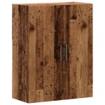 vidaXL Dulap montat pe perete lemn vechi 69,5x34x90 cm